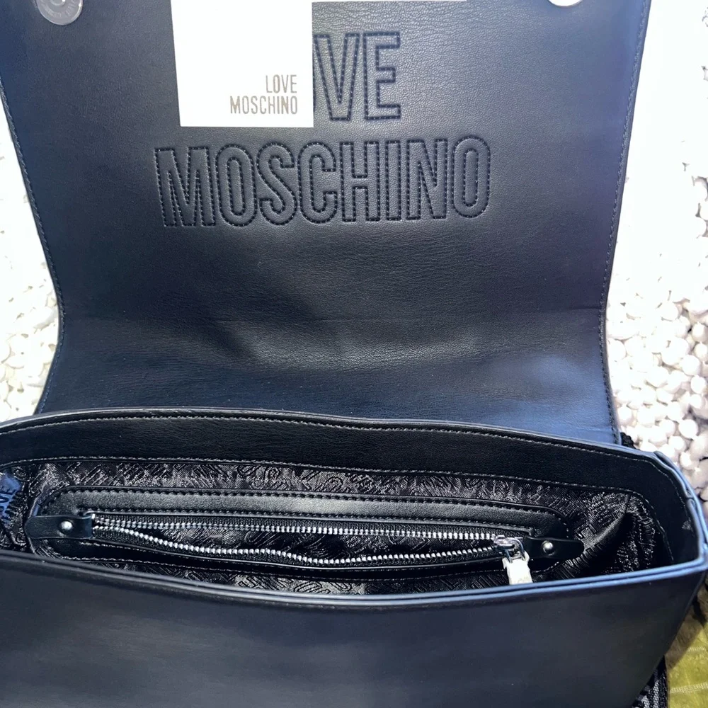 Love Moschino Iridescent and Black Crossbody Bag - Picture 5 of 8